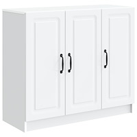 vidaXL Sideboard Vit 89 x 34,5 x 77 cm Konstruerat trä