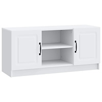 vidaXL TV-skåp Vit 102 x 34,5 x 47 cm Konstruerat trä