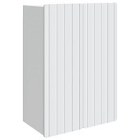 vidaXL Väggmonterat skåp Vit 66 x 34,5 x 92 cm Konstruerat trä