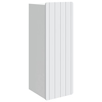 vidaXL Väggmonterat skåp Vit 33 x 34,5 x 94 cm Konstruerat trä