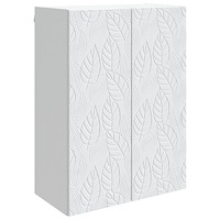 vidaXL Väggmonterat skåp Vit 66 x 34,5 x 90 cm Konstruerat trä