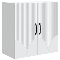 vidaXL Väggmonterat skåp Vit 59 x 31 x 60 cm Konstruerat trä