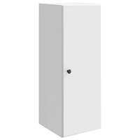 vidaXL Väggmonterat skåp Vit 33 x 34,5 x 90 cm Konstruerat trä