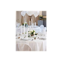 Duni Duni Elegance® servett Lily 40x40 cm vit