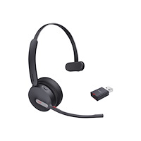 YEALINK Yealink WH64 Hybrid Mono - headset - USB-A via DECT-adapter, USB-C