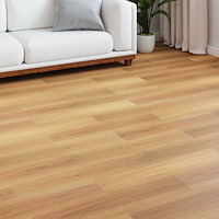 vidaXL Laminatgolv 15 pcs Mörk Valnöt 101 x 20 x 0,8 cm