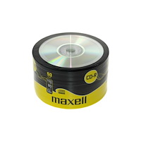 Maxell Maxell 624036, 52X, CD-R, 120 mm, 700 MB, Krympfilmsförpacka...