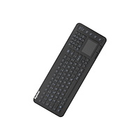 Keysonic KeySonic KSK-6231INEL - tangentbord - med pekplatta - tysk - svart Inmatningsenhet