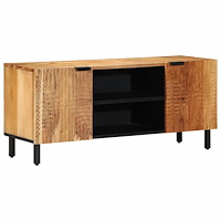 vidaXL TV-skåp 105x33x46 cm massivt trä akacia