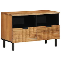vidaXL TV-skåp 70x33x46 cm massivt trä akacia
