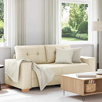 vidaXL Lovesite soffa linne 180x77x82 cm