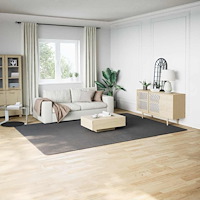 vidaXL Shaggy-matta antracit 240x340 cm polyester