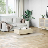 vidaXL Shaggy-matta gräddvit 120x183 cm polyester