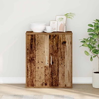 vidaXL Skänk gammalt trä 60x31x70 cm konstruerat trä