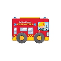 Yoyo Books Rolling Wheels Firefighters (bok, board book, eng)