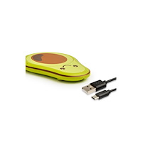 Thinking Gifts ZipCharger Avocado