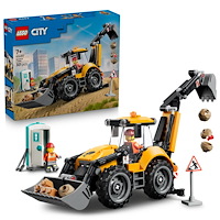 LEGO® LEGO® City 60480 Žlutý nakladač s rypadlem