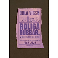 Orla Vigsø Roliga gubbar, veckoparader och kritik - Satirteckningar i svensk dagspress (bok, danskt band)