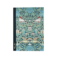 Koustrup & Co Anteckningshäfte - Bird Green - William Morris