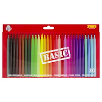 Sense Fiberpennor Basic 30-Pack