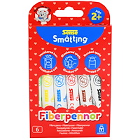 Sense Småtting Fiberpennor 6-pack