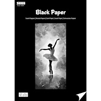 Sense Svart papper 30 Blad FSC®