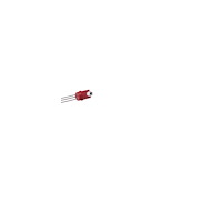 CARLO GAVAZZI CARLO GAVAZZI 1 1/2" RG, 2 st. Ø5mm 1M långa isolerade elekt...