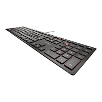CHERRY CHERRY KC 6000 SLIM - tangentbord - belgisk - svart Inmatningsenhet
