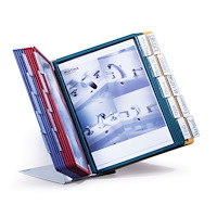 Durable DURABLE VARIO TABLE - displaypanelsystem - för A4 - gul, röd, grön, mörkblå