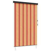 vidaXL Rullgardin Flerfärgsdesign 140 x 250 cm Tyg och Aluminium