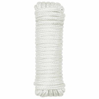 vidaXL Båtsnöre 12 m 1.2 Vit Polyester