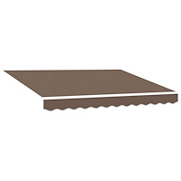 vidaXL Markisväv Taupe 3,5 x 2 m Polyester