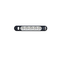 E-Line E-line grenuttag 5-vägs med jord + strömbrytare USB A+C 1,4...