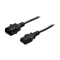 Deltaco DELTACO DEL-112-50 - förlängningskabel för ström - IEC 60320 C14 till power IEC 60320 C13 - 50 cm