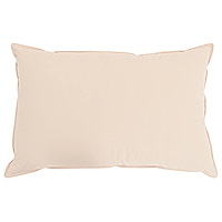 vidaXL Kudde Beige 50 x 70 cm Kapok Fiber