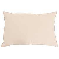vidaXL Kudde Beige 50 x 75 cm Kapok Fiber