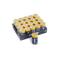 Varta Varta 04020 211 111, Single-use battery, D, 1,5 V, 20 styck,...
