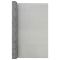 vidaXL Nätduk 80 x 500 cm 30 Mesh Rostfritt stål 201 Silver