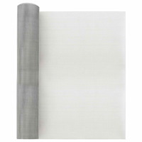 vidaXL Nätduk 40 x 500 cm 18 mesh Rostfritt Stål 304 Silver