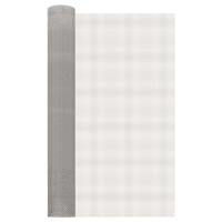 vidaXL Nätduk 80 x 200 cm 6 Mesh Rostfritt stål 201 Silver