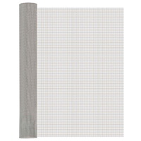 vidaXL Nätduk 80 x 200 cm 8 Mesh Rostfritt stål 201 Silver