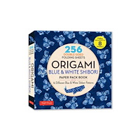 MacMillan Ltd. Origami Blue & White Shibori Paper Pack Book (pocket, eng)