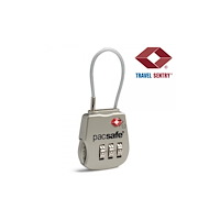 Pacsafe Pacsafe Prosafe 800, Hänglås till resväska, Zink, Silver, 33...
