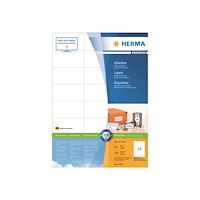 HERMA HERMA Premium - laminerade etiketter - matt - 2400 etikett (er) - 70 x 37 mm