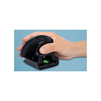 R Go Tools R-Go Ambidextrous Ergonomic mouse Twister - vertikal mus - Bluetooth 5.0, USB-C - svart