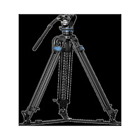 SIRUI Sirui Pro Video Alu Tripod Kit Rapid Twin-Leg SQ75A+S5