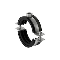 Fischer Fischer 560609, Rörklammer, Svart, Rostfritt stål, 159
