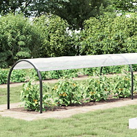 vidaXL Växtskydd Transparent 20 x 1,5 m PE
