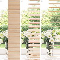 vidaXL Persienn Eklook 75 x 250 cm 35 mm Massivt Paulownia-trä