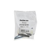 Fischer Fischer 80658, Kit med skruv och väggplugg, Tegel, Betong, 2...